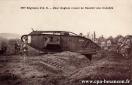 Carte postale ancienne - 506e Régiment d'A. S. - Char Anglais venant de franchir...