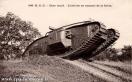 Carte postale ancienne - 506e R.C.C. - Char lourd. - L'arrivée au sommet de la C...