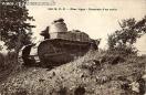 Carte postale ancienne - 506e R.C.C. - Char léger - Descente d'un ravin