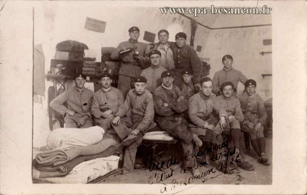 Vie de Chambrée, c'était le bon temps à Besançon - 1926