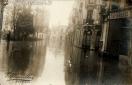Carte postale ancienne - Besançon - Square St-Amour - Inondations de Janvier 191...