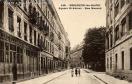 Carte postale ancienne - 142. - BESANÇON-les-BAINS - Square St-Amour - Rue Moran...