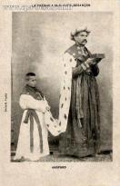 Carte postale ancienne - LA CRÈCHE A St-CLAUDE-BESANÇON - GASPARD