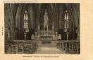 Carte postale ancienne Besançon - G. Héjot - BESANÇON - Intérieur de l'Eglise de St-Claude