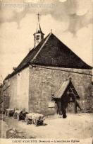 Carte postale ancienne - SAINT-FERJEUX (Besançon) - L'Ancienne Église