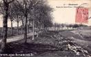 Carte postale ancienne - 36 - Besançon - Route du Sacré-Cœur à Saint-Ferjeux