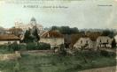 Carte postale ancienne Besançon - Vve Karrer - St-FERJEUX - Quartier de la Basilique