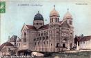 Carte postale ancienne Besançon - Vve Karrer - St-FERJEUX - La Basilique