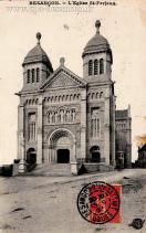 Carte postale ancienne - BESANÇON. - L’Église St-Ferjeux.