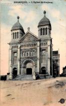 Carte postale ancienne - BESANÇON. - L’Église St-Ferjeux.