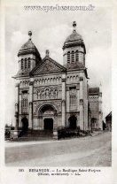 Carte postale ancienne - 195 BESANÇON. - La Basilique Saint-Ferjeux (Ducat, arch...
