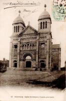 Carte postale ancienne - 87 - BESANÇON - Eglise St-Ferjeux. Façade principale