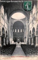 Carte postale ancienne - 52 Basilique de St-FERJEUX (intérieur)