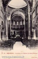 Carte postale ancienne - 15 - BESANÇON - Intérieur de l’Église de Saint-Ferjeux