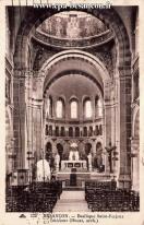Carte postale ancienne - 175 BESANÇON. - Basilique Saint-Ferjeux - Intérieur (Du...