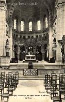 Carte postale ancienne Besançon - Escaigh - BESANÇON - Basilique des Saints Ferréol et Ferjeux - Le Chœur