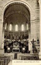 Carte postale ancienne - 118 - BESANÇON - Intérieur de l'Eglise de St.-Ferjeux