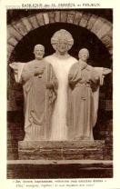 Carte postale ancienne - BASILIQUE des SS. FERRÉOL et FERJEUX - " Ite, docete, b...