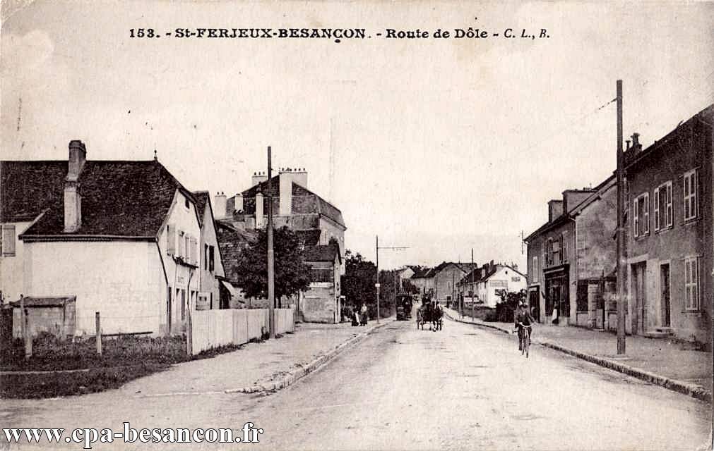 Saint ferjeux besançon route de dôle