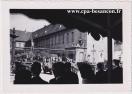 Carte postale ancienne - Défilé à Besançon - 14 juillet 1951 - "Un général qui p...