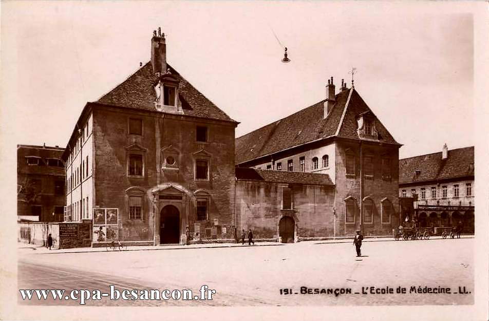 Besançon l'ecole de médecine