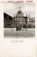 Carte postale ancienne - Grille de l'Hôpital St-Jacques