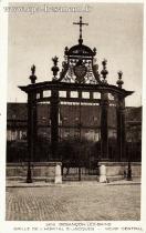 Carte postale ancienne Besançon - BRAUN & Cie - 2616. BESANÇON-LES-BAINS - GRILLE DE L'HOPITAL St-JACQUES - MOTIF CENTRAL