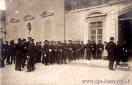 Carte postale ancienne - BESANÇON - Hôpital St Jacques - Funérailles militaires