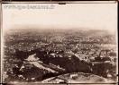 Carte postale ancienne - BESANÇON - Vue aérienne - Vue générale - À gauche, quar...