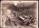 Carte postale ancienne - BESANÇON - Vue aérienne - Pont Bregille et caserne Ruty...