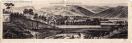 Carte postale ancienne Besançon - P.H & Cie - Vue de la Ville de BESANÇON, du côté de Dôle (XVIIIe siècle)