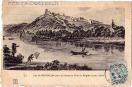 Carte postale ancienne Besançon - P.H & Cie - Vue de BESANÇON prise de dessus le Pont de Brigitte (XVIIIe siècle)