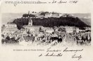 Carte postale ancienne - Besançon. La Citadelle, prise du Clocher St-Pierre