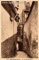Carte postale ancienne Besançon - Protet - 1016. BESANÇON (Doubs) - La rue du Chambrier