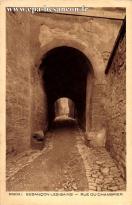 Carte postale ancienne - 20203 c BESANÇON-LES-BAINS - RUE DU CHAMBRIER