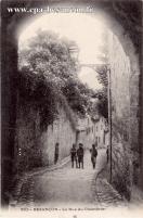 Carte postale ancienne - 64 - BESANÇON - La Rue du Chambrier