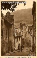 Carte postale ancienne - 10. - BESANÇON. - Rue du Chambrier.
