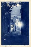 Carte postale ancienne Besançon - Luc - 6. BESANÇON LA NUIT - Rue du Chambrier