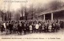 Carte postale ancienne Besançon - J. David et E. Vallois - PENSIONNAT NOTRE-DAME - 11 Rue de la Convention - Besançon - La Troisième Terrasse