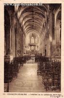 Carte postale ancienne - 103. BESANÇON-LES-BAINS. - Intérieur de la cathédrale S...