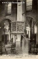 Carte postale ancienne - 5. - BESANÇON HISTORIQUE. - Église Saint-Jean - La Chai...