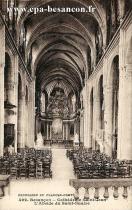 Carte postale ancienne - EXCURSION EN FRANCHE-COMTÉ - 492. Besançon - Cathédrale...
