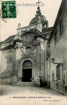 Carte postale ancienne Besançon - Raffin - 1 - BESANÇON - Portail de la Cathédrale St-Jean