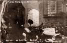 Carte postale ancienne - ARRIVÉE DE S.E. MGR. BINET - BESANÇON 17-1-28