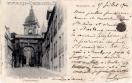 Carte postale ancienne Besançon - Delagrange et Magnus - Besançon - Eglise Saint-Jean et Porte Noire