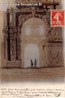 Carte postale ancienne - Arc triomphal de Besançon
