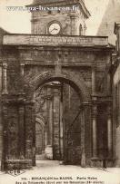 Carte postale ancienne - 225. - BESANÇON-les-BAINS. - Porte Noire - Arc de Triom...