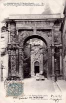 Carte postale ancienne - 23. - BESANÇON. - LA PORTE NOIRE (167)