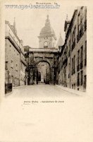 Carte postale ancienne - Besançon - Porte Noire. - Cathédrale St-Jean
