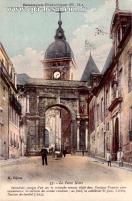 Carte postale ancienne - Besançon Historique (M. D.) - 37. - La Porte Noire - Sp...